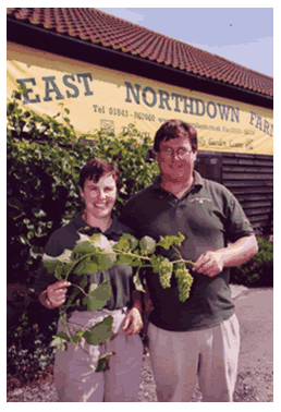 Louise and Will Friend Owners of East Northdown Plant Nursery