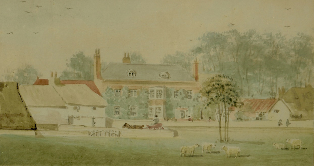 Watercolour of Northdown (now known as East Northdown House) by Richard Havel (painted 1800-1840)